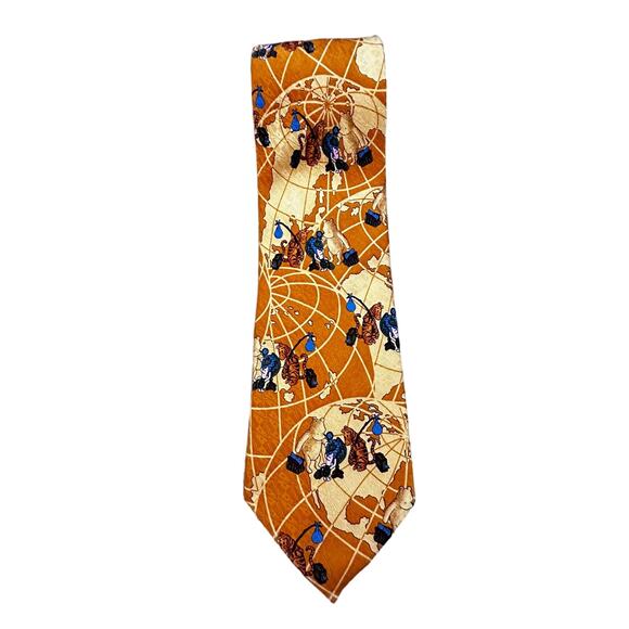Vintage Disney | Classic Pooh 100% Silk Tie - Picture 1 of 4